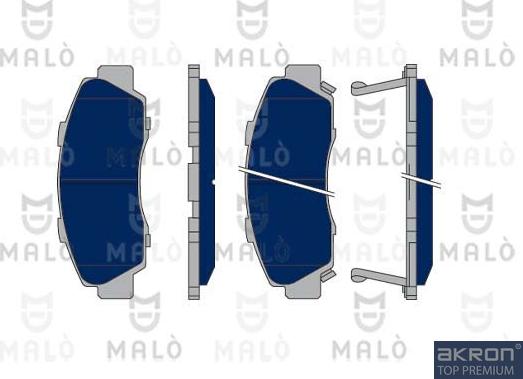 AKRON-MALÒ 1050371 - Kit de plaquettes de frein, frein à disque cwaw.fr