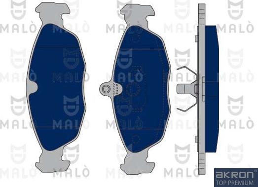 AKRON-MALÒ 1050290 - Kit de plaquettes de frein, frein à disque cwaw.fr