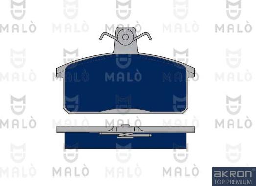 AKRON-MALÒ 1050288 - Kit de plaquettes de frein, frein à disque cwaw.fr