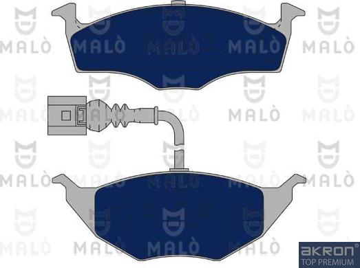 AKRON-MALÒ 1050776 - Kit de plaquettes de frein, frein à disque cwaw.fr