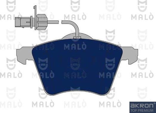 AKRON-MALÒ 1050778 - Kit de plaquettes de frein, frein à disque cwaw.fr