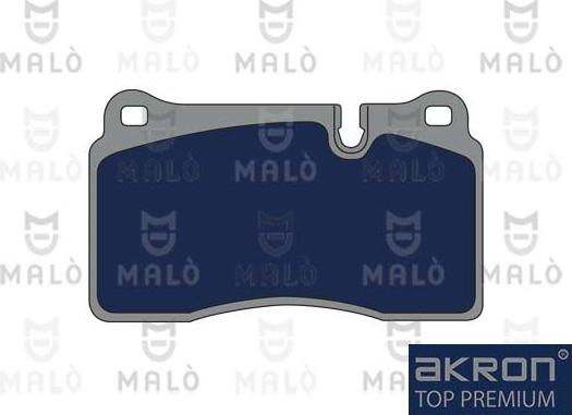 AKRON-MALÒ 1051394 - Kit de plaquettes de frein, frein à disque cwaw.fr