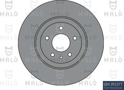 AKRON-MALÒ 1110455 - Disque de frein cwaw.fr