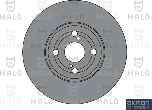 AKRON-MALÒ 1110458 - Disque de frein cwaw.fr