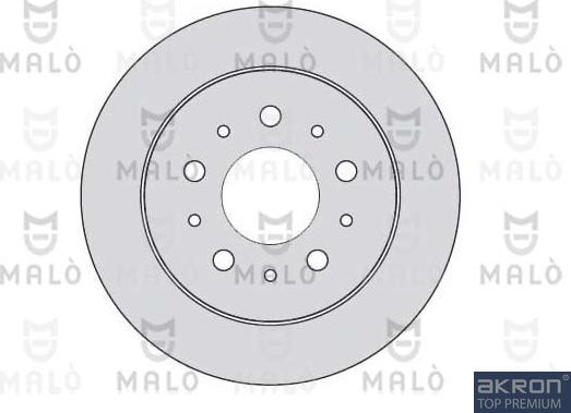 AKRON-MALÒ 1110047 - Disque de frein cwaw.fr