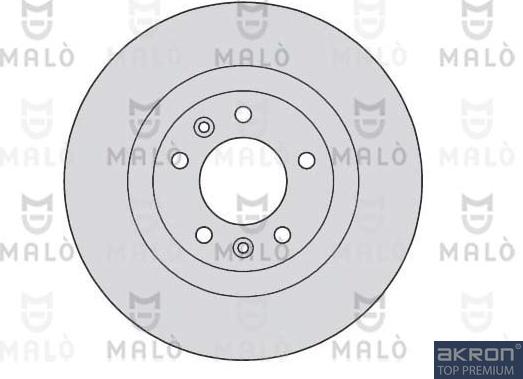AKRON-MALÒ 1110057 - Disque de frein cwaw.fr