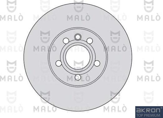 AKRON-MALÒ 1110066 - Disque de frein cwaw.fr