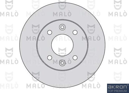 AKRON-MALÒ 1110005 - Disque de frein cwaw.fr