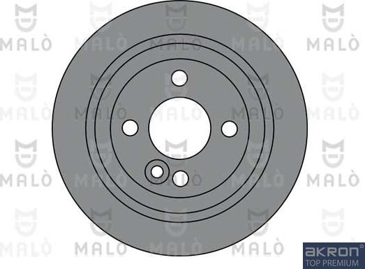 AKRON-MALÒ 1110256 - Disque de frein cwaw.fr