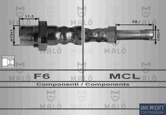 AKRON-MALÒ 8909 - Flexible de frein cwaw.fr