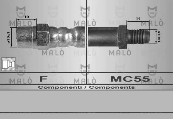 AKRON-MALÒ 8930 - Flexible de frein cwaw.fr