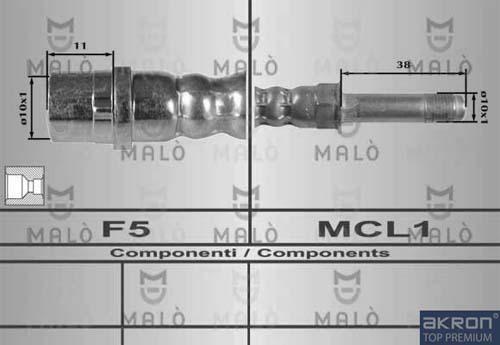 AKRON-MALÒ 8931 - Flexible de frein cwaw.fr