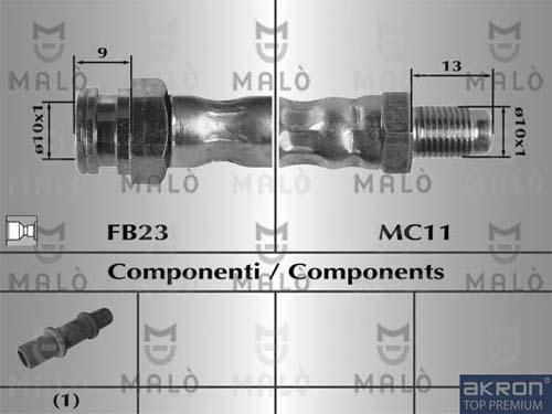 AKRON-MALÒ 8920 - Flexible de frein cwaw.fr