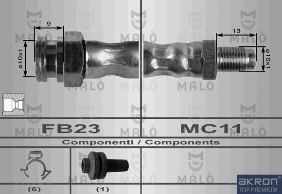 AKRON-MALÒ 8400 - Flexible de frein cwaw.fr