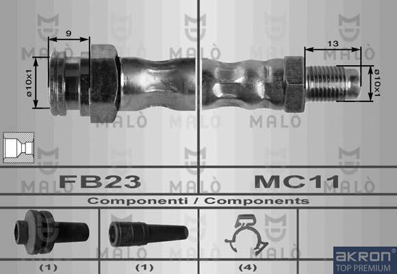 AKRON-MALÒ 8484 - Flexible de frein cwaw.fr