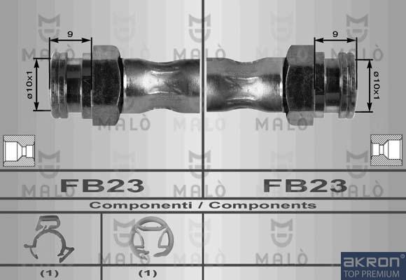 AKRON-MALÒ 8486 - Flexible de frein cwaw.fr