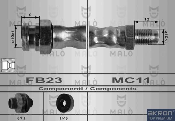 AKRON-MALÒ 8554 - Flexible de frein cwaw.fr