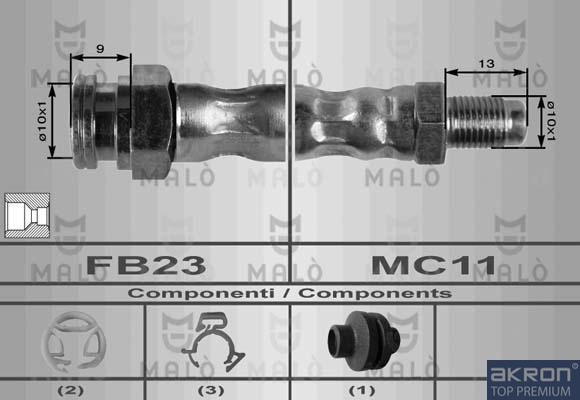 AKRON-MALÒ 8552 - Flexible de frein cwaw.fr