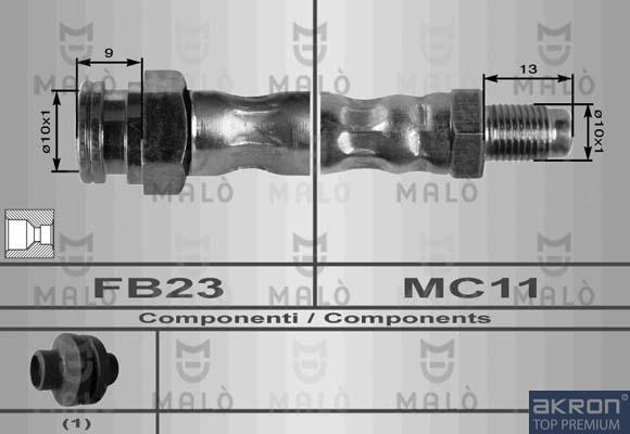 AKRON-MALÒ 8568 - Flexible de frein cwaw.fr