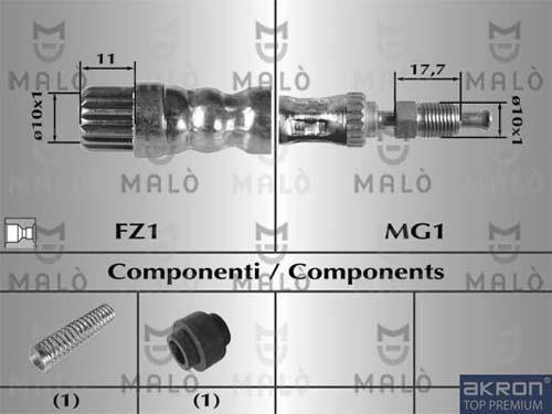 AKRON-MALÒ 8534 - Flexible de frein cwaw.fr