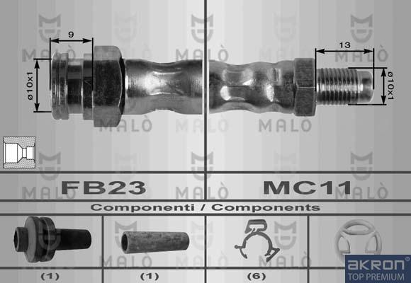 AKRON-MALÒ 8572 - Flexible de frein cwaw.fr