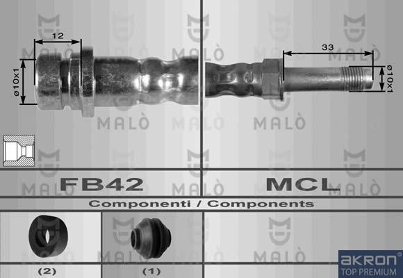 AKRON-MALÒ 8645 - Flexible de frein cwaw.fr