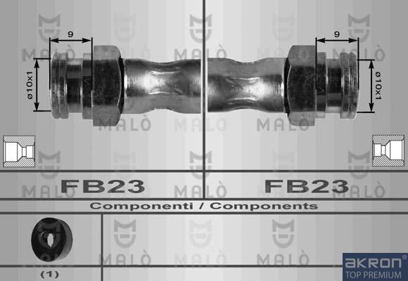 AKRON-MALÒ 8613 - Flexible de frein cwaw.fr