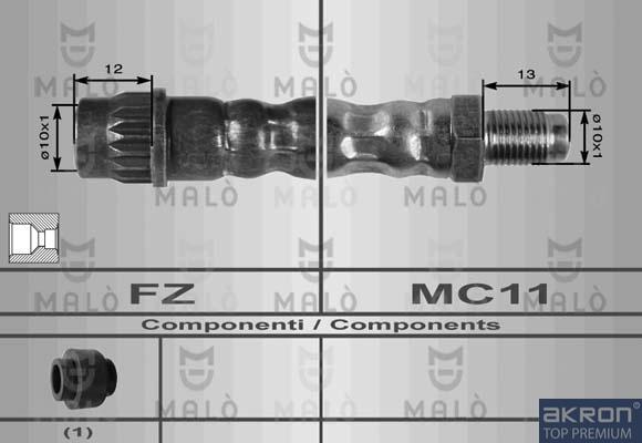 AKRON-MALÒ 8631 - Flexible de frein cwaw.fr