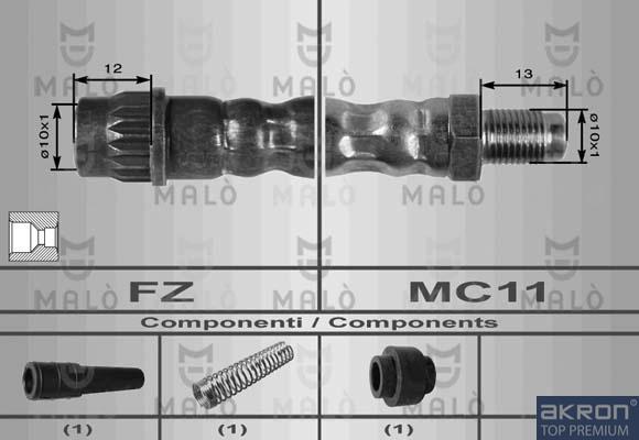 AKRON-MALÒ 8625 - Flexible de frein cwaw.fr