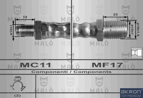 AKRON-MALÒ 8623 - Flexible de frein cwaw.fr