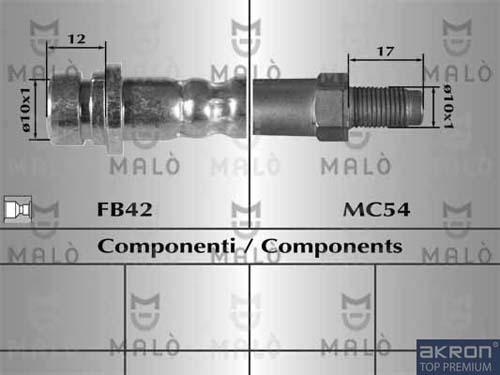 AKRON-MALÒ 80967 - Flexible de frein cwaw.fr