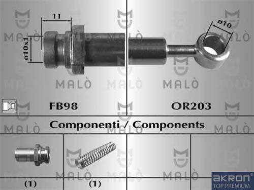 AKRON-MALÒ 80903 - Flexible de frein cwaw.fr