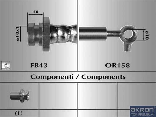 AKRON-MALÒ 80927 - Flexible de frein cwaw.fr