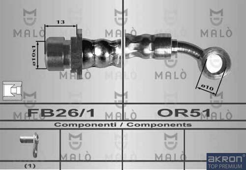 AKRON-MALÒ 80471 - Flexible de frein cwaw.fr