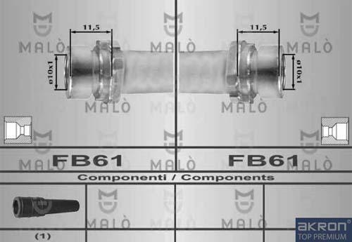 AKRON-MALÒ 80412 - Flexible de frein cwaw.fr