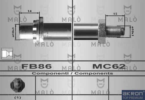 AKRON-MALÒ 80596 - Flexible de frein cwaw.fr