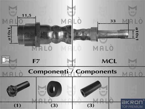 AKRON-MALÒ 80655 - Flexible de frein cwaw.fr