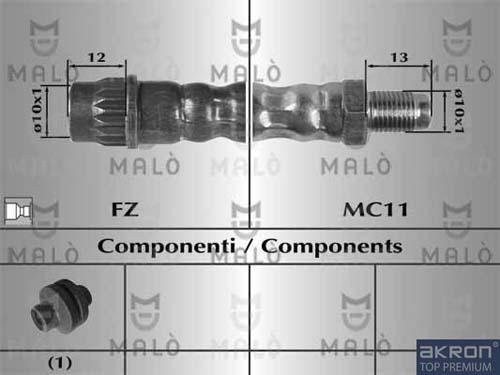 AKRON-MALÒ 80666 - Flexible de frein cwaw.fr