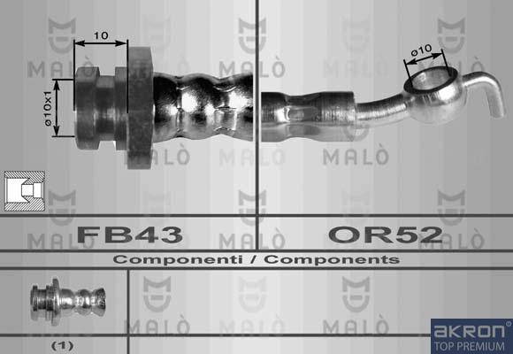 AKRON-MALÒ 80099 - Flexible de frein cwaw.fr