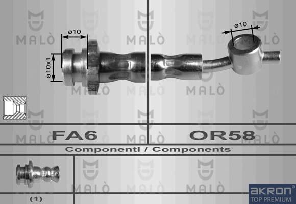 AKRON-MALÒ 80091 - Flexible de frein cwaw.fr