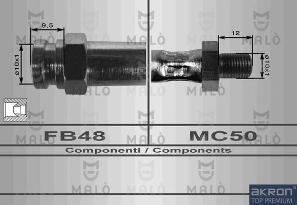 AKRON-MALÒ 80076 - Flexible de frein cwaw.fr