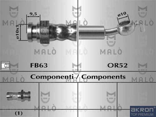 AKRON-MALÒ 80043 - Flexible de frein cwaw.fr