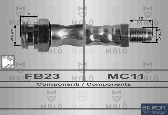 AKRON-MALÒ 80002 - Flexible de frein cwaw.fr