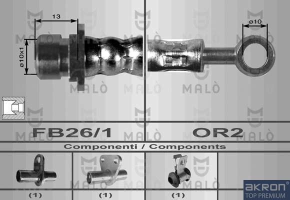 AKRON-MALÒ 80018 - Flexible de frein cwaw.fr