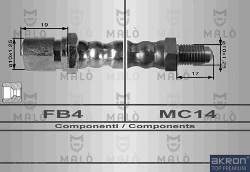 AKRON-MALÒ 8019 - Flexible de frein cwaw.fr