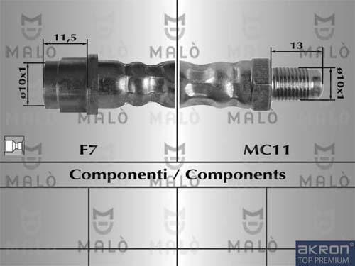 AKRON-MALÒ 8011 - Flexible de frein cwaw.fr