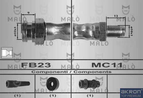 AKRON-MALÒ 80183 - Flexible de frein cwaw.fr