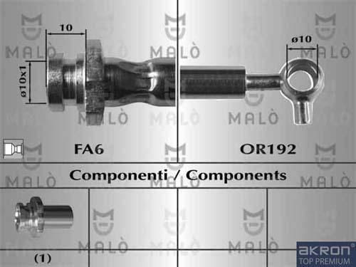 AKRON-MALÒ 80820 - Flexible de frein cwaw.fr