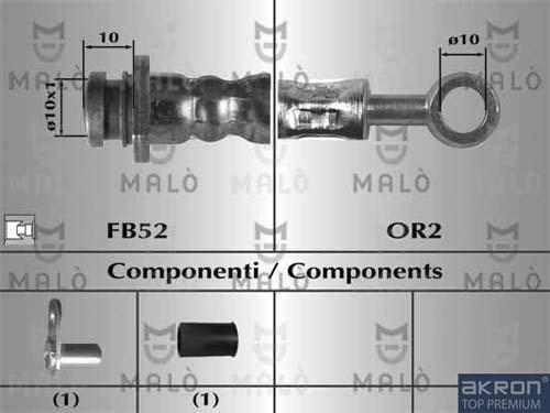 AKRON-MALÒ 80875 - Flexible de frein cwaw.fr