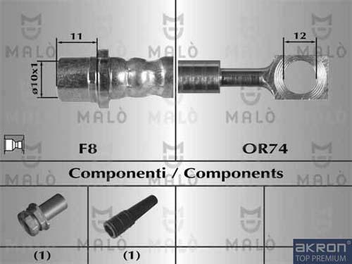 AKRON-MALÒ 80340 - Flexible de frein cwaw.fr